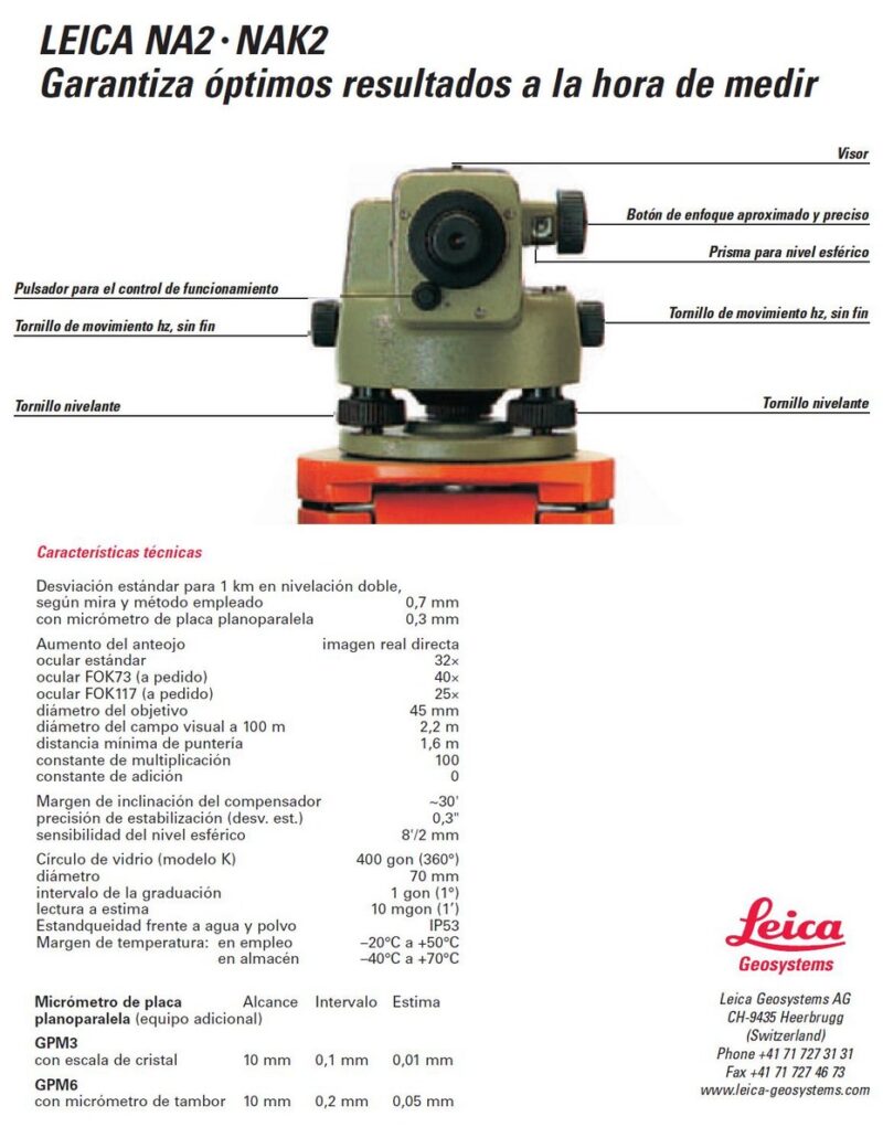 NA2 Y NAK2 – Somos expertos en topografía